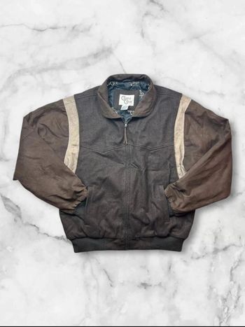 Veste Cripple Creek Marron Vintage Style Western – Taille XL