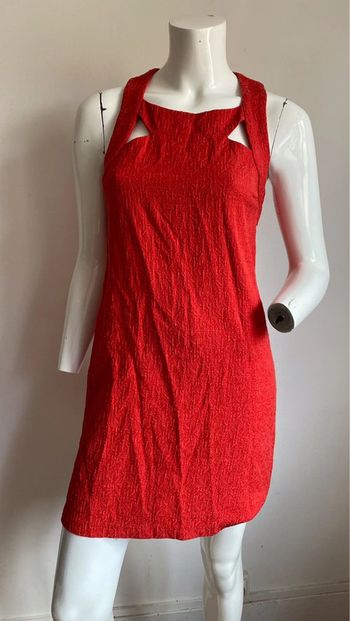 Robe orange dos nu Cop Copine taille S