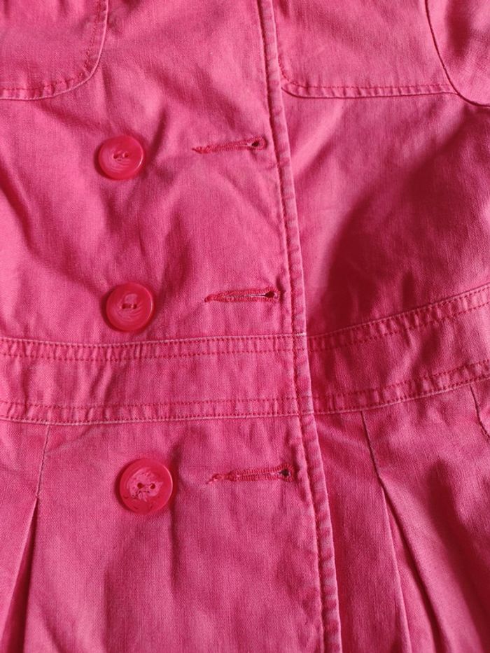 Manteau fille catimini rose. - photo numéro 3