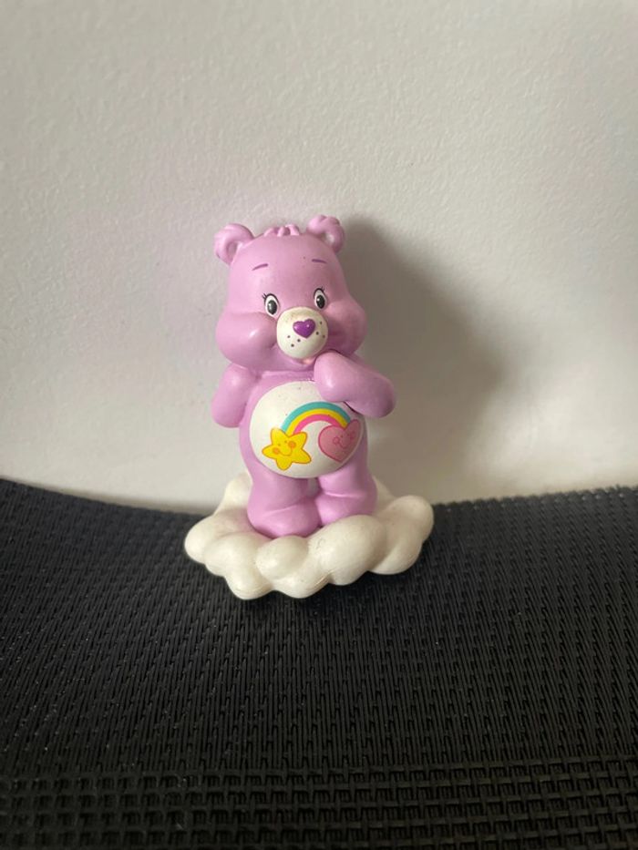 Figurine PVC Bisounours Care Bears Grosami cœur arc-en-ciel étoile 5,5cm - photo numéro 2