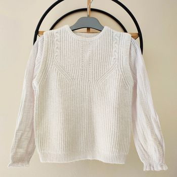 8 ans pull bi matière kiabi