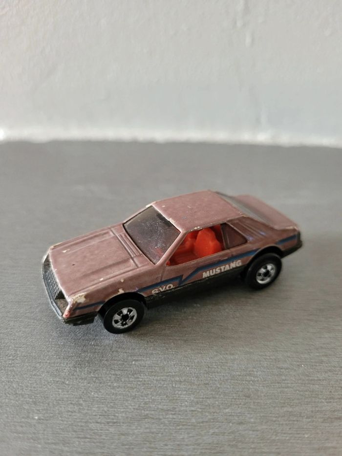 Voiture hot wheels svo mustang 1979 marron