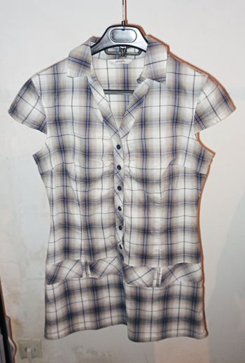 Tunique Pimkie à carreaux T38