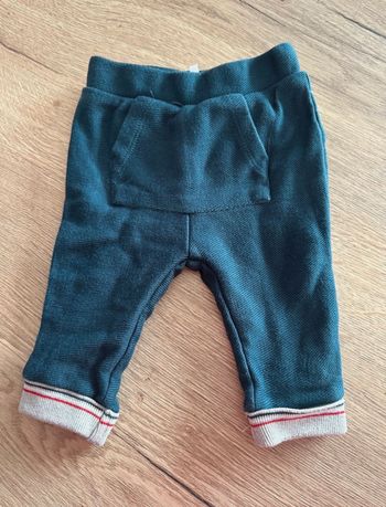 Pantalon épais bleu canard 3 mois