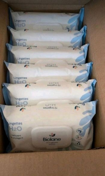 Lingettes biolane neuves 