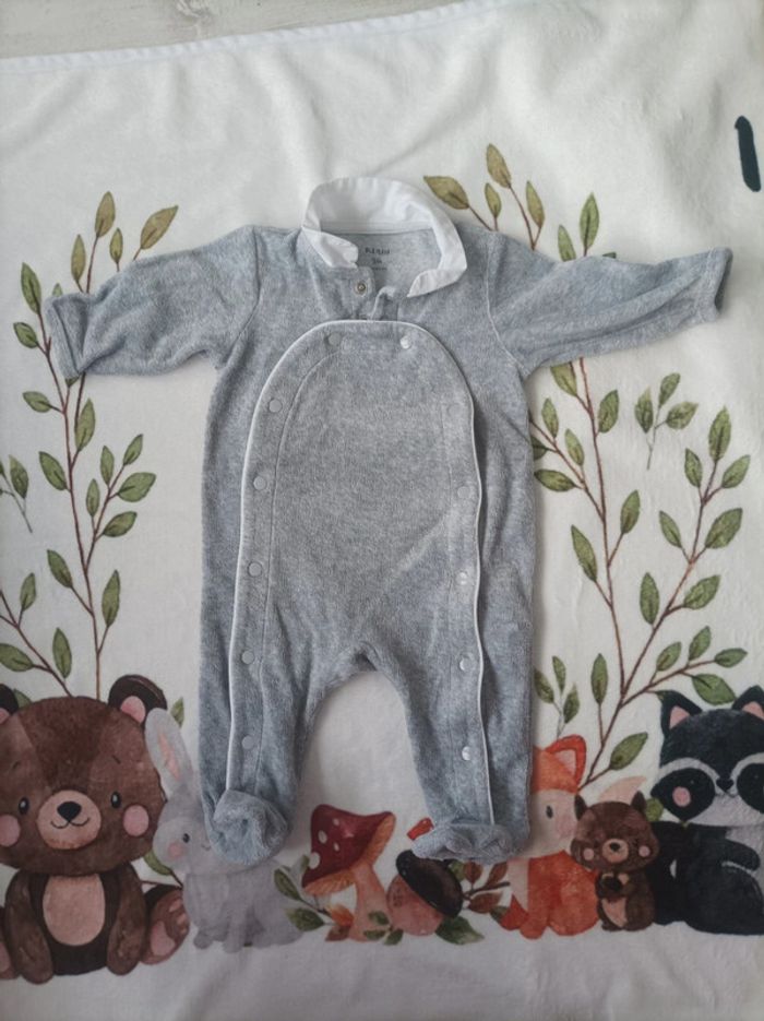 Pyjama chaud mixte 3 mois Kiabi