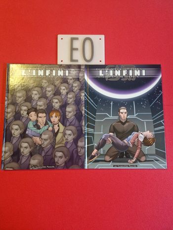 Lot de 2 bd l infini 1 et 2,EO