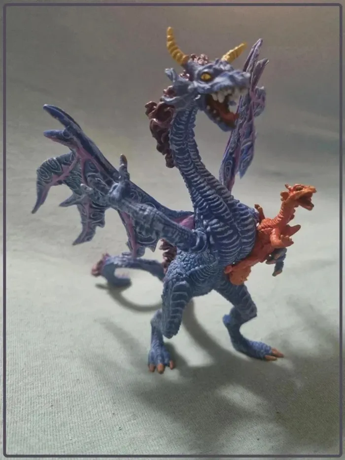 Dragon et son bébé plastoy - photo numéro 3
