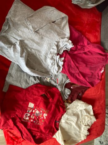 Lot 6 tee shirt longues manches