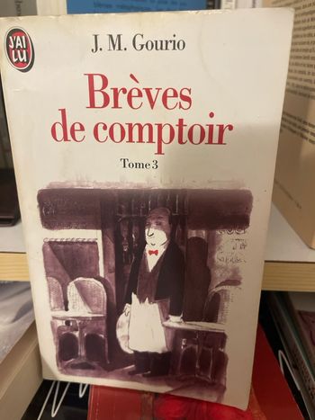 Livre de poche  brèves de comptoir 
