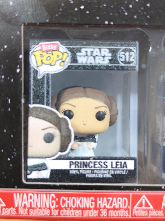 Boîte 4 Funko Bitty Pop! - Star Wars - Leia, R2-D2 & C-3PO - photo numéro 2