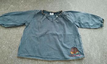 Blouse à manches longues bébé fille 12 mois Petit Bateau