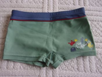 maillot de bain taille 2 ans