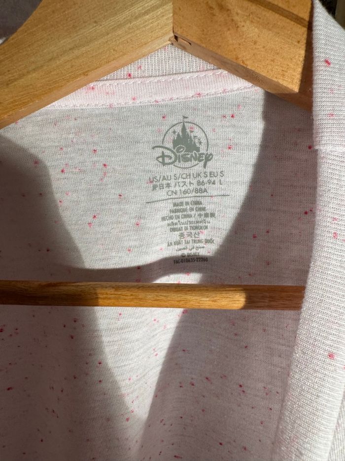 T-shirt Disney Licorne – Rose à pois – Neuf avec étiquette (Taille S) - photo numéro 4