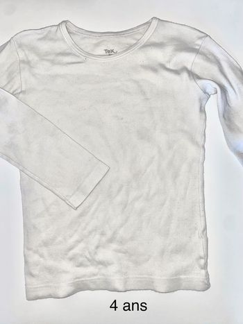 Tee shirt 4 ans
