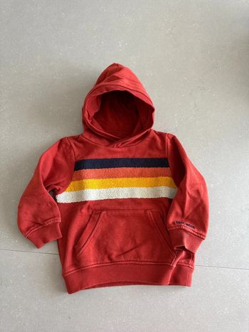 Sweat couleur, brique