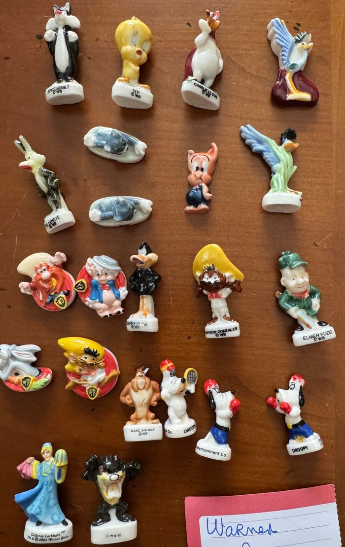 Collection fèves Warner bross