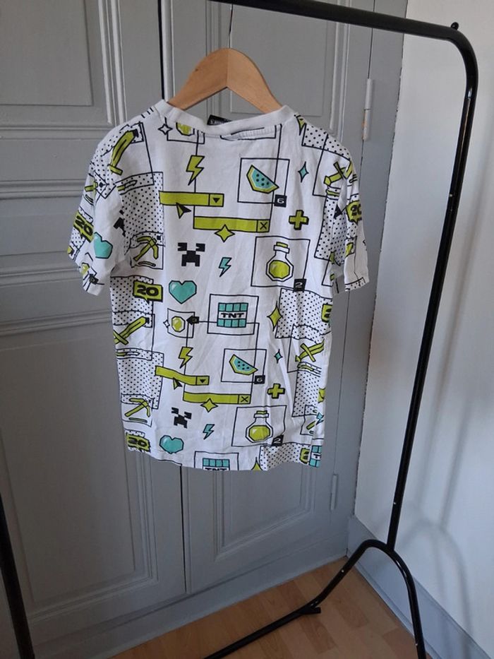 Tee-shirt Minecraft - 10 ans - photo numéro 4