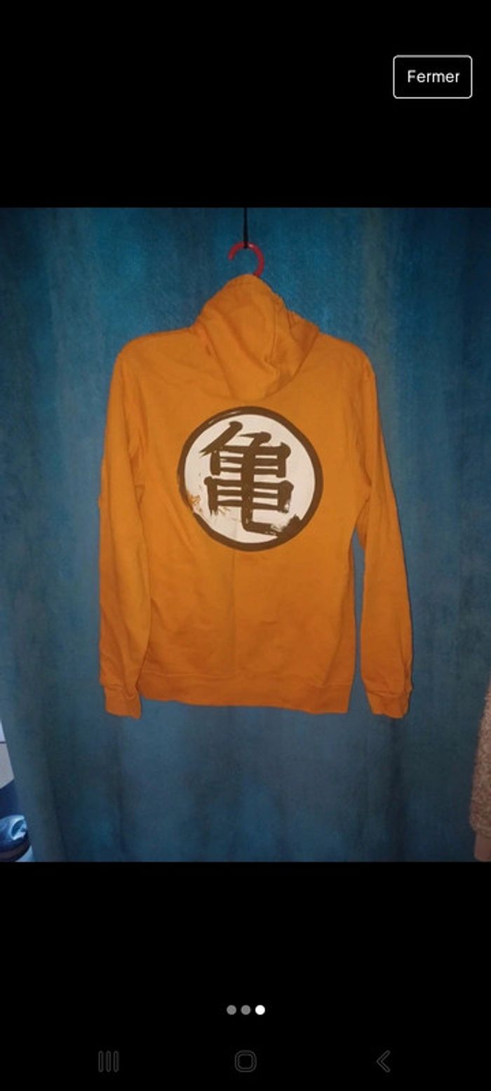 Pull orange dragon ball Z - photo numéro 3