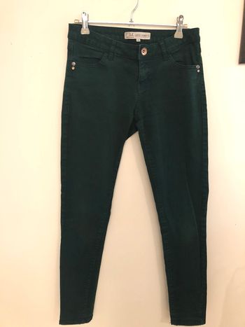 Jean super skinny vert sapin Clockhouse