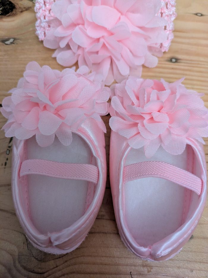 Chaussures souples et bandeau assorti - photo numéro 3