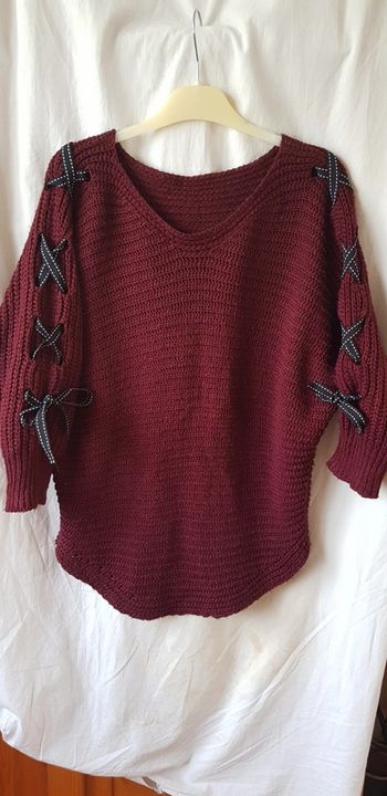 Pull légèrement ajouré