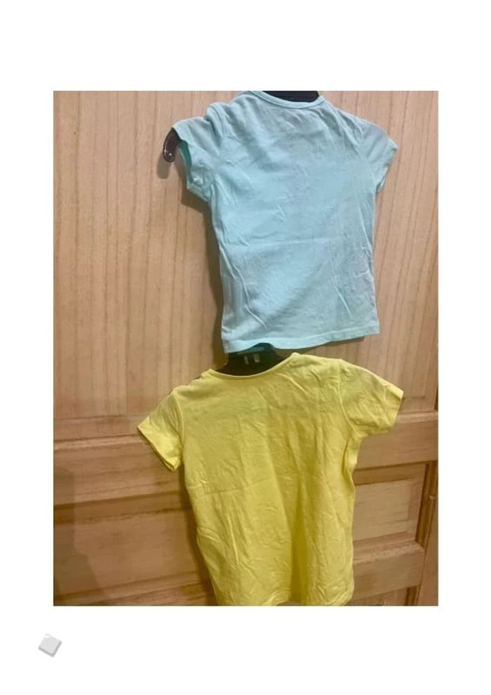 Lot t-shirt manches courtes été - 6 mois - photo numéro 9