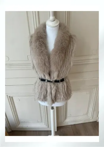 Gilet en fausse fourrure