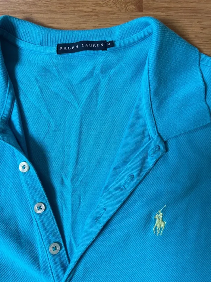Robe polo Ralph Lauren taille M - photo numéro 4