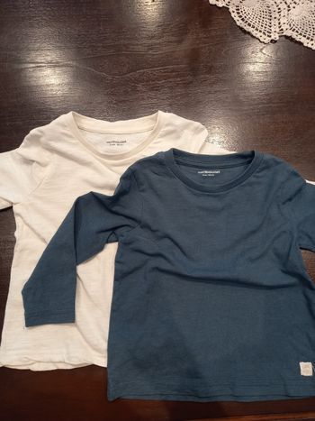Lot 2 t-shirts manches longues Vert Baudet