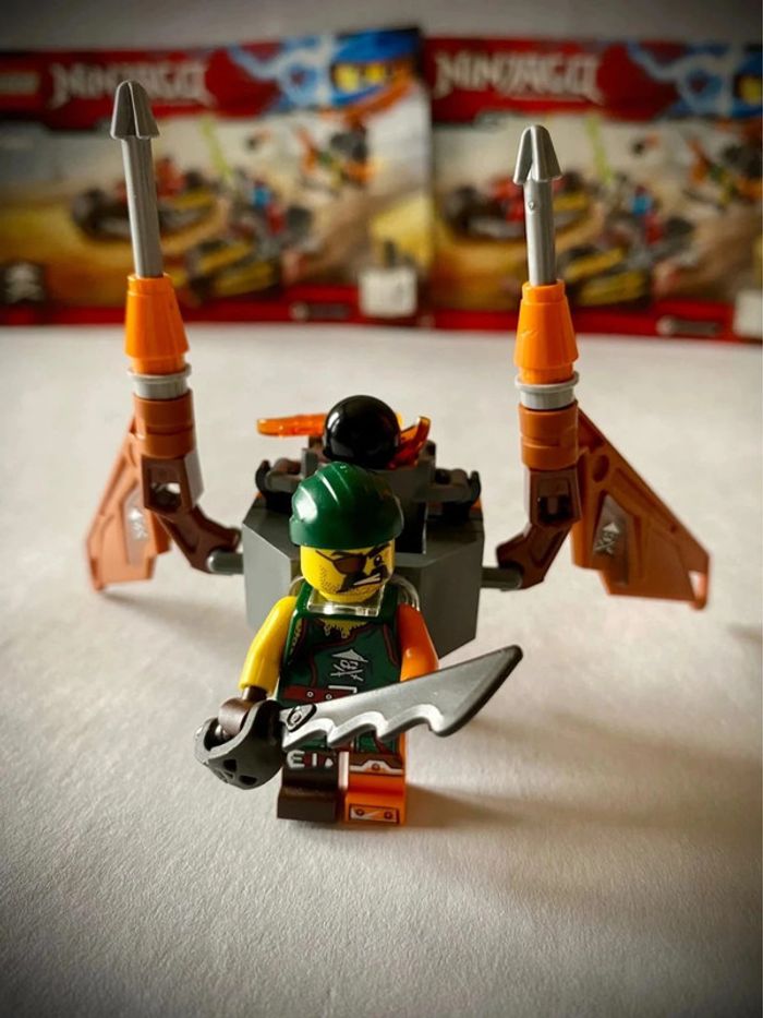 LEGO Ninjago 70600 - La Poursuite en Moto des Ninja - Très Bon état - Complet avec notice - photo numéro 4