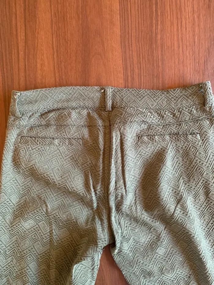 Pantalon Vert motifs léger Jennyfer - photo numéro 4