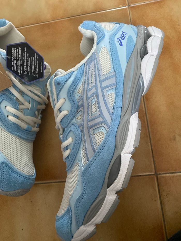Asics gel nyc bleu gris - photo numéro 5