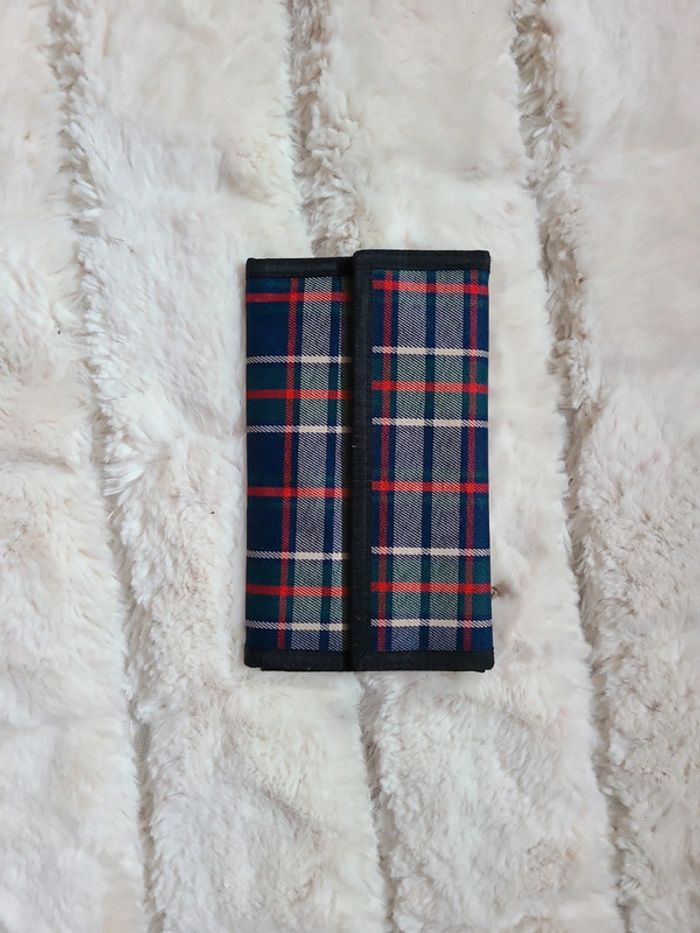 Porte feuille porte carte écossais