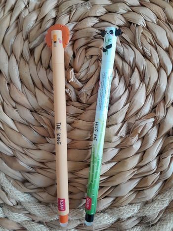 Stylo legami lion et panda