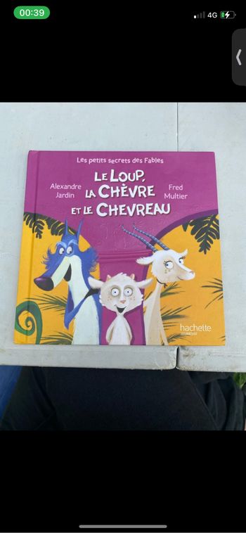 Livre le loup la chèvre et le chevreau