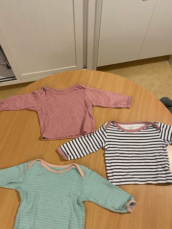 Lot de 3 tee-shirts 6 mois