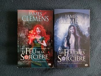 Le Feu de la sorciere T1/2 poche - James Clément