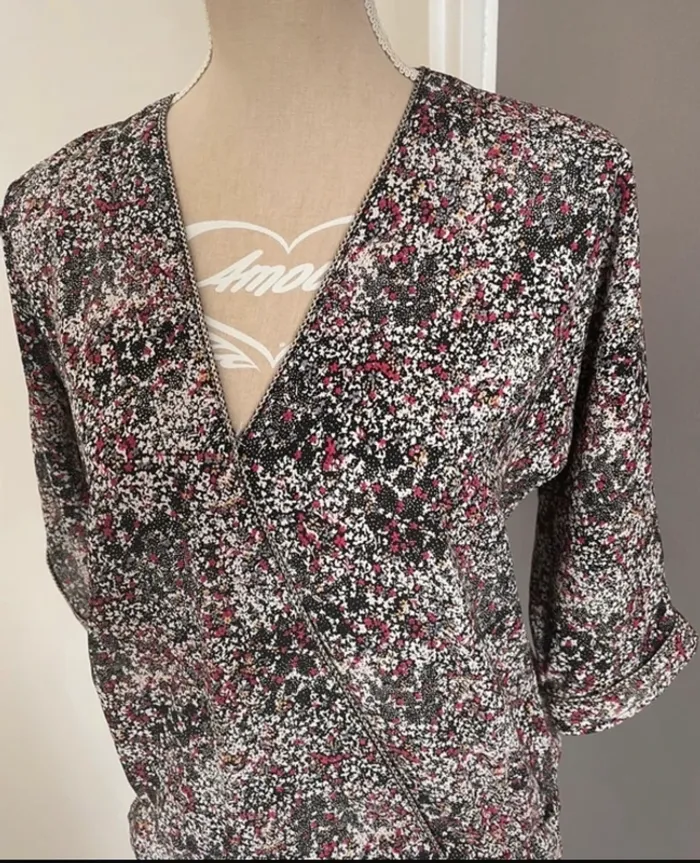 La petite française robe imprimer Fleurie femme taille 36 - photo numéro 4
