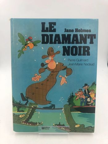 Bande dessinée le diamant noir Jane Holmes
