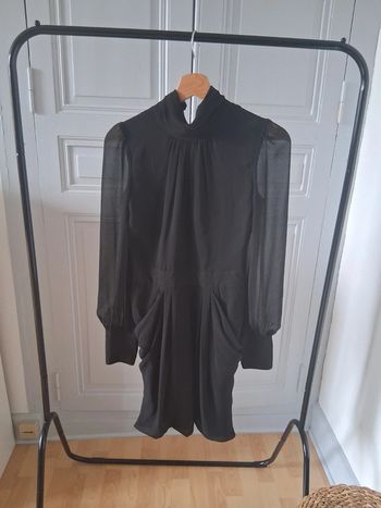 Élégante robe noire - Warehouse - XS/34