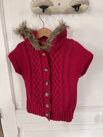 Gilet manches courtes en laine, NKY
