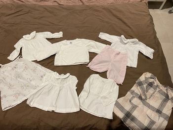 Superbe lot de 8 pièces Jacadi petit bateau fille 6 mois en tbe