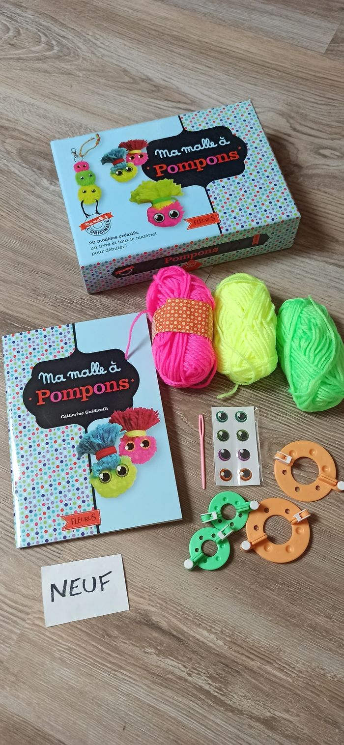 Malle à pompons loisirs créatifs
