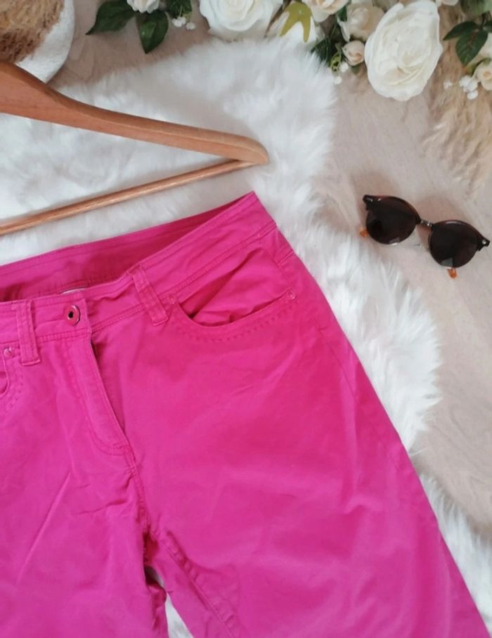Jeans rose camaïeu taille L - photo numéro 2