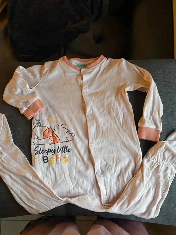 Pyjama une pièce Winnie l’ourson Disney 18m