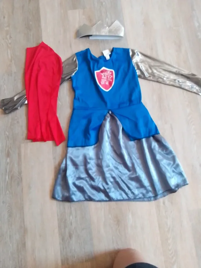 Déguisement costume guerrière chevalière 11 14 ans - photo numéro 2