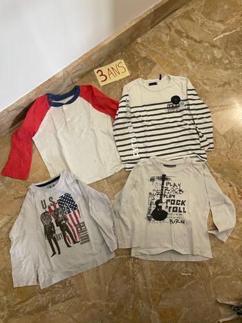 Lot t shirt 3 ans