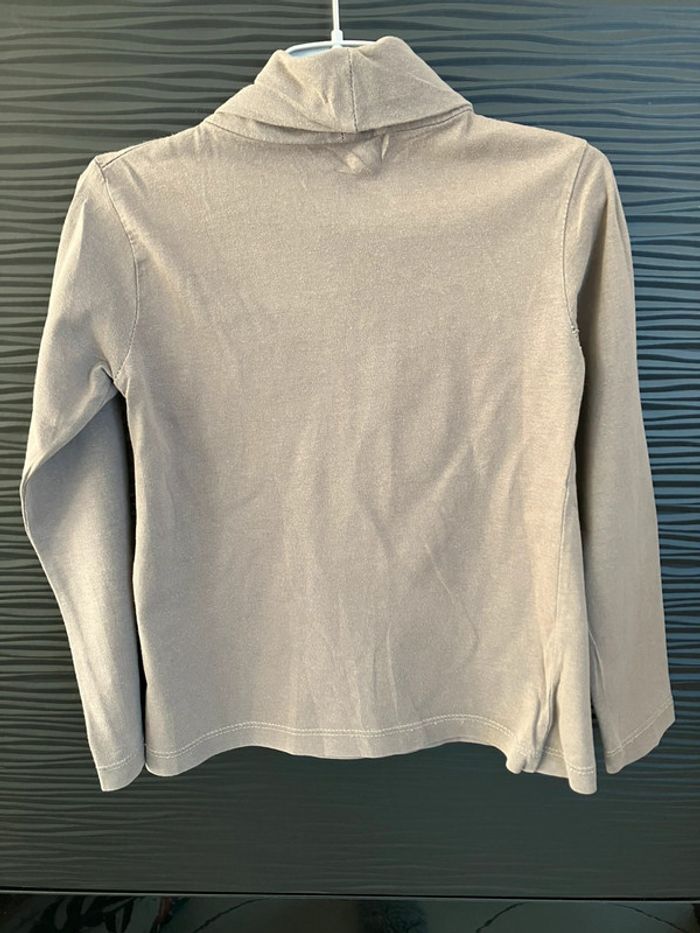 Sous pull col roulé marron CFK 5 ans - photo numéro 2