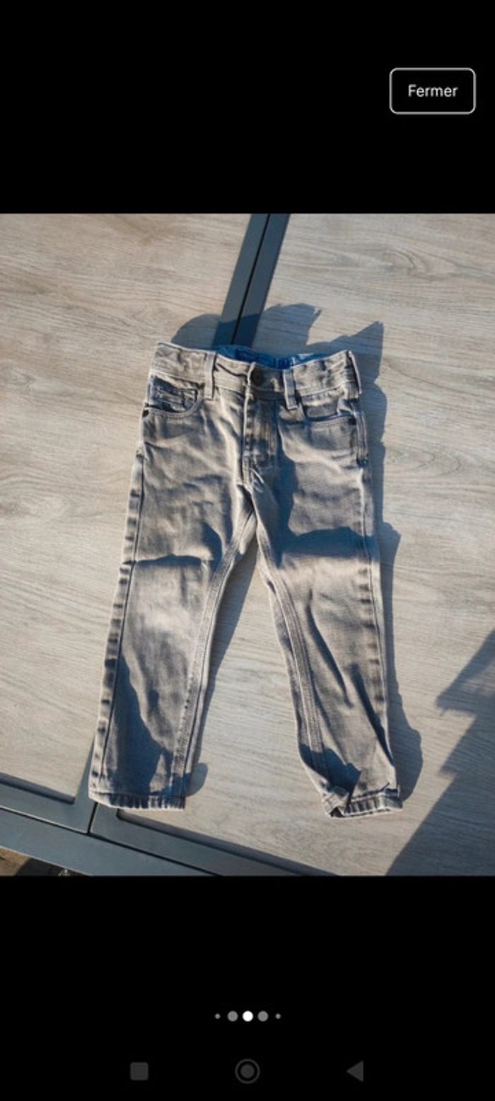 Pantalon jean garçon 24 mois